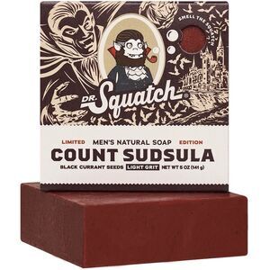 Dr. Squatch Count Sudsula Soap 5oz Limited Edition Gift| Vampire Bar NIB